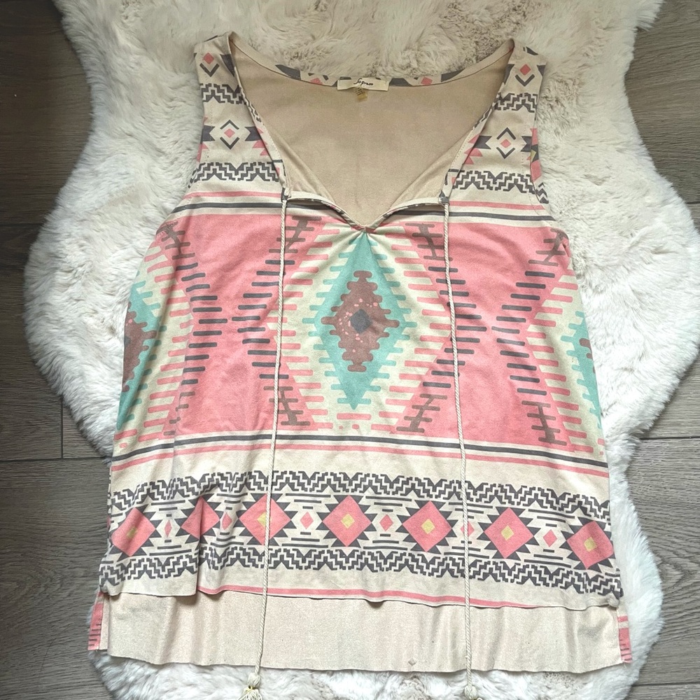 Cute Soprano tank top with tassel